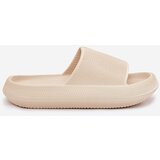 Boto Women's Lightweight Foam Slippers On Thick Sole Beige Querceria | Shoptok.si