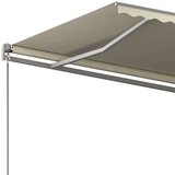  Prostostoječa avtomatska tenda 400x350 cm krem, (20728571) | Shoptok.si