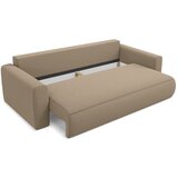Makamii Svjetlo smeđa baršunasti sklopiva/s prostorom za odlaganje sofa 238 cm Kapua – | shoptok.hr