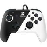 Pdp kontroler nintendo switch faceoff deluxe + audio black and white | ePonuda.com