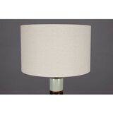 Dutchbone Temno rjava in žajbljevo zelena stoječa svetilka s tekstilnim senčilom (višina 143 cm) Vertigo – | Shoptok.si