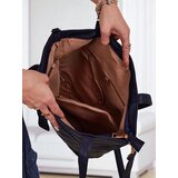 Resti Aurelia Navy Blue Shopper Bag A4 made of ecological leather, Large with a strap | shoptok.hr