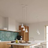  Sollux SL.0983 - Luster na lanku TALEJA 1xE27/60W/230V beli | Eponuda.com