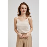 Moodo Women's tank top - ecru white/beige | Shoptok.si