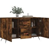  Komoda boja dimljenog hrasta 100 x 36 x 60 cm konstruirano drvo | shoptok.hr