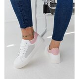 Gemre White women's lace-up sneakers Semhar | shoptok.hr