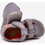Boto Children's slippers Milami with Velcro gray Reathiana | Eponuda.ba