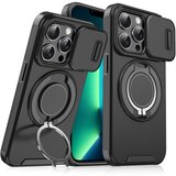  Torbica camshield ring stand za iphone 13 pro max 6.7 crna Cene