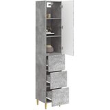  Set ormara 2 pcs Betonska siva 33 x 34,5 x 90 cm | shoptok.hr
