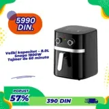 Zotrix air Fryer XXL 8L