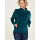 Tranquillo Kerosene Velvet Sweatshirt with Collar - Women