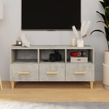  ormarić boja betona 102 x 36 x 50 cm od konstruiranog drva | shoptok.hr