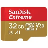 Memorijska kartica Extreme microSDHC 32GB + SD Adapter + RescuePRO Deluxe 100MB/s A1 C10 V30 UHS-I U3