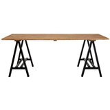 Premier Housewares Jedilna miza iz masivnega bora 100x200 cm Hampstead – Cene