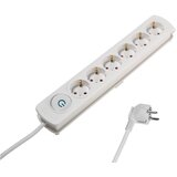 Vivanco 6-kraki produžni kabel Bijela za | shoptok.hr
