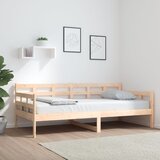 vidaXL Dnevna postelja trdna borovina 90x190 cm Cene