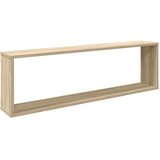  Kockaste zidne police 4 kom boja hrasta 100 x 15 x 30 cm drvene | shoptok.hr