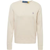 Polo Ralph Lauren Sweater majica bež / mornarsko plava