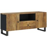 Maison Chic TV omarica - TV stojalo - Televizijska omarica 105x33,5x46 cm trden mangov les in inženirski les, (21700810) Cene