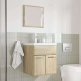 vidaXL 3-dijelni set kupaonskog namještaja boja hrasta sonome drveni | shoptok.hr