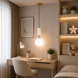 Opviq luster Moira-20206-A, 1 × E27, bež | Eponuda.com