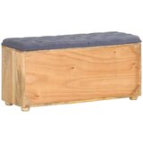 vidaXL Klop za hodnik 100x35x47 cm trden mangov les | Shoptok.si