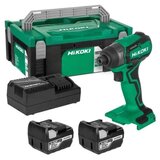 HIKOKI akumulatorski udarni zavrtač 18V (2X5.0Ah) 1/4" 140Nm WH18DD-WPZ | ePonuda.com