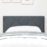  Uzglavlje Tamno siva 80 cm Baršun | shoptok.hr