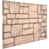  Zidne panele 10 pcs Bež 100 x 50 cm EPS pjena | shoptok.hr