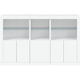  Komoda s LED svjetlima bijela 162 x 37 x 100 cm | shoptok.hr