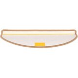  Prostirke za stepenice 15 kom 65x21x4 cm svijetlosmeđe poluokrugle velike | shoptok.hr
