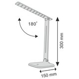  LED stona lampa JOWI LED/8W/230V sa dodirnim prigušiva, crna | Eponuda.com
