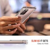Techsuit Shockproof Clear Silicone prozirna maskica otporna na udarce za Samsung Galaxy Note 20 Ultra 4G / Note 20 Ultra 5G | shoptok.hr