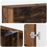  Okvir za kamin Staro drvo 102 x 18 x 100,5 cm Konstruirano drvo | shoptok.hr