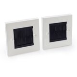 OneConcept Poklopac za kabele, set od 2 komada, cca 86 × 86 mm | shoptok.hr