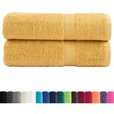 Furnova Premium kopalne brisače SOLUND 2 kosa zlata 100x150 cm 600 gsm, (21916599) | Shoptok.si
