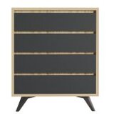 Hanah home komoda suvera oak anthracite