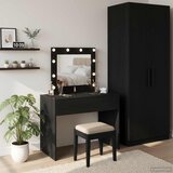  Toaletni stol s ladicama Crna 83 x 40 x 70 cm Konstruirano drvo | Eponuda.com