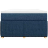  Krevet s oprugama i madracem plavi 120 x 190 cm od tkanine | shoptok.hr