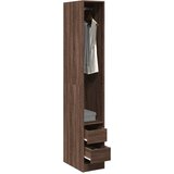 vidaXL garderobna omara rjavi hrast 30x50x200 cm inženirski les | Shoptok.si