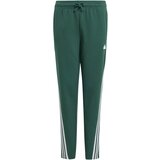 Adidas Future Icons 3-Stripes Ankle-Length Tracksuit Bottoms Zelena | shoptok.hr