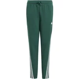 Adidas Future Icons 3-Stripes Ankle-Length Tracksuit Bottoms Zelena