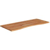  Ploča za radni stol 140x60x2,5 cm pravokutna od drva bagrema | shoptok.hr