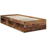  Konstrukcija postelje Star les 90 x 190 cm Masivno borovo les, (5000102924) | Shoptok.si