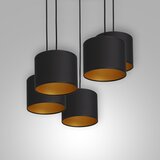  Luster na sajli ARDEN 5xE27/60W/230V crna/zlatna | Eponuda.com