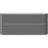  Povišena vrtna gredica od pocinčanog čelika 152 x 40 x 68 cm antracit | shoptok.hr