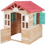 GINGER Home dječja drvena kućica za igru na otvorenom za dvorište i vrt, 115 × 102 × 129 cm | shoptok.hr