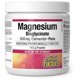 Natural Factors magnezijum bisglicinat u obliku praška, 200mg, 145 g cene
