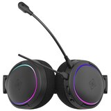 DELTACO GAMING Slušalice s mikrofonom 7.1 Surround, spominska pena, RGB, USB, ČRNE | Shoptok.si