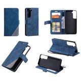 Chameleon Preklopna torbica (WLGO-Lines) za Samsung Galaxy S22+, modra | Shoptok.si